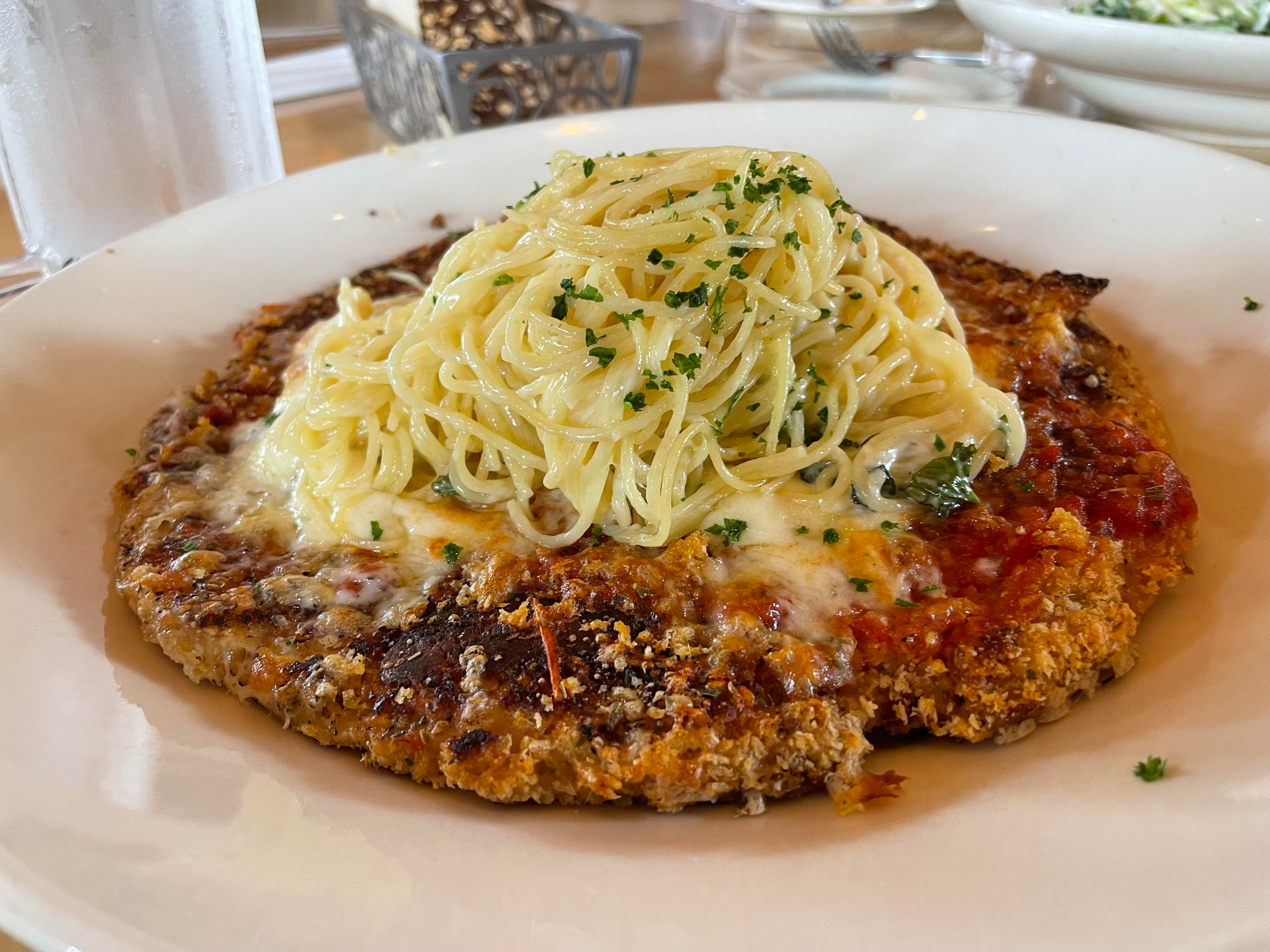 My favorite foods being pasta and pizza.