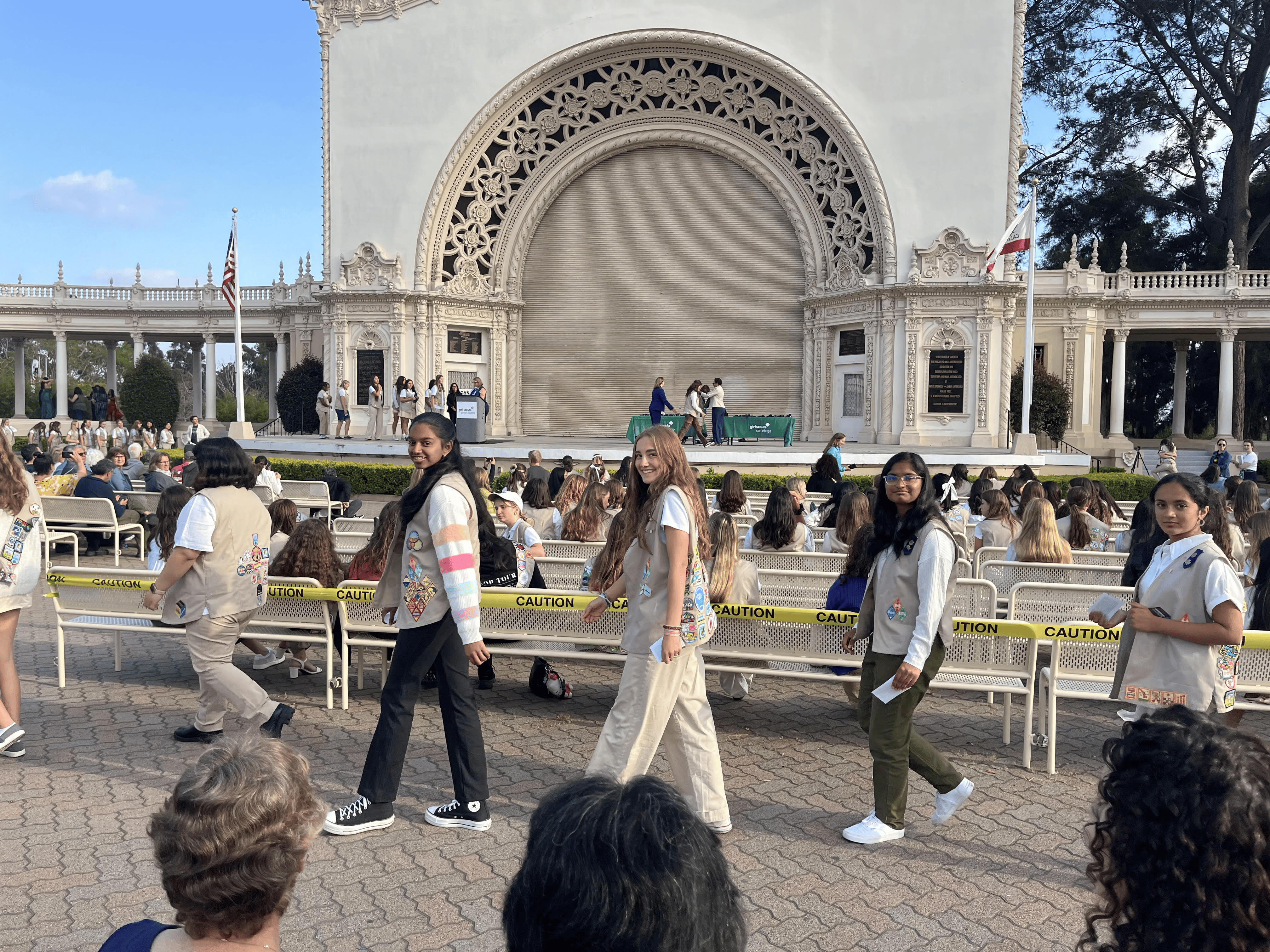 I've been doing girl scouts since 5th grade