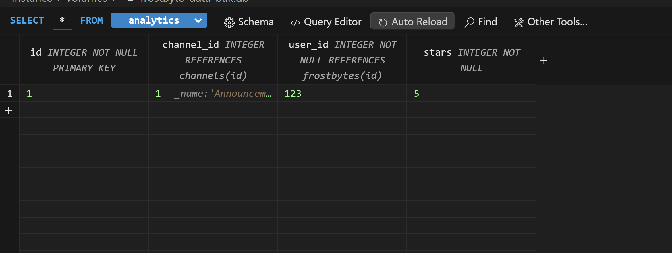 Me at the student panel