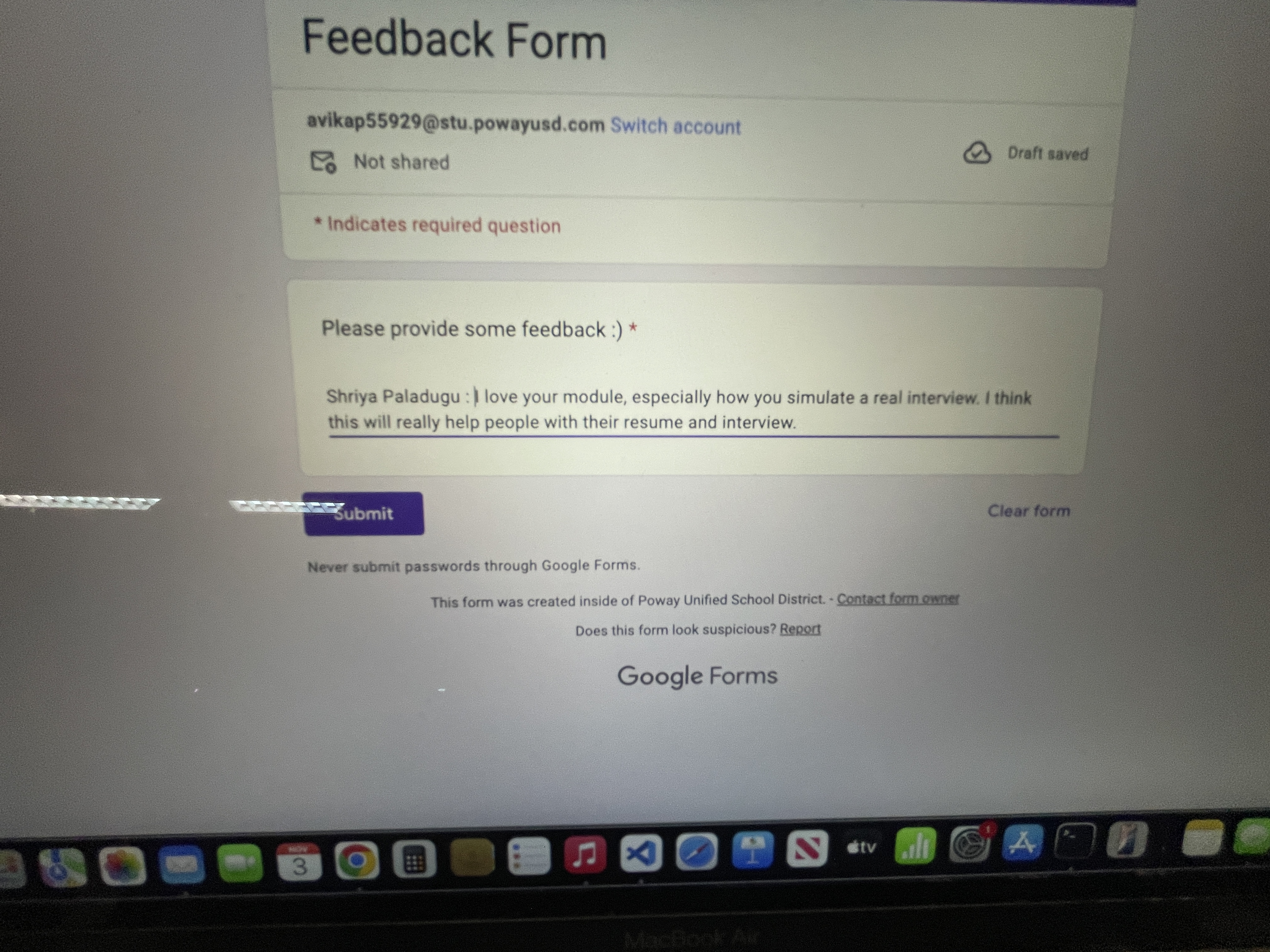 Student Progress Data Visualization