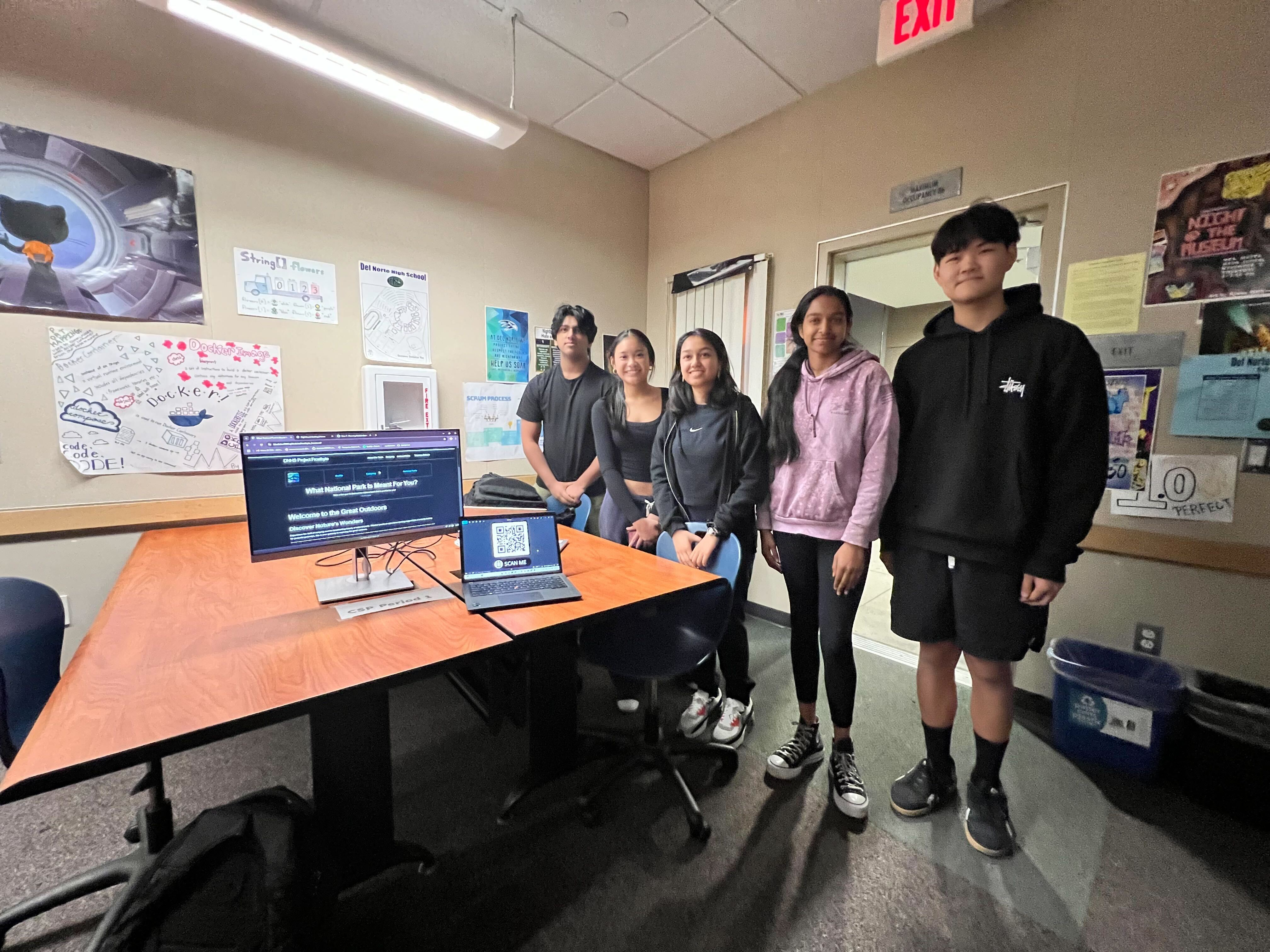 Me at the student panel